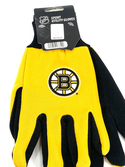 Boston Bruins NHL Sport Utility Work Gloves