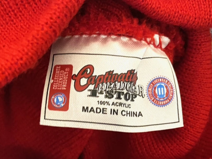 Maryland Terrapins NCAA Ladies Red NOS Knit Beanie
