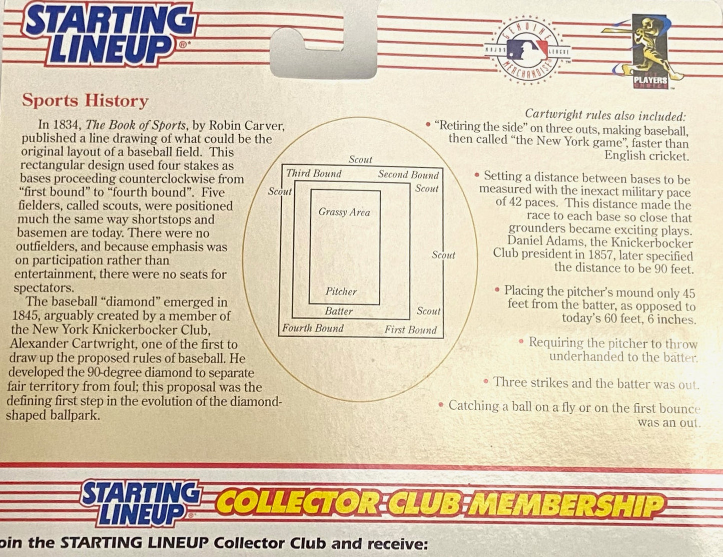 Mark McGwire 1998 St. Louis Cardinals MLB Starting Lineup NOS Figurine