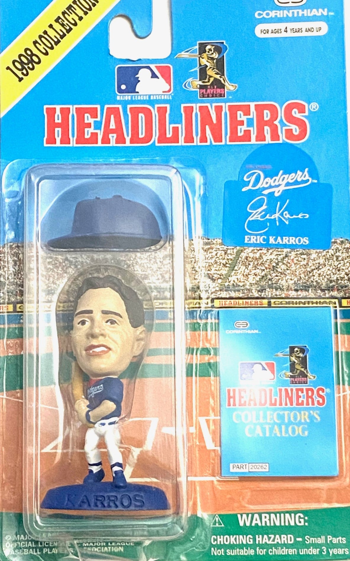 Eric Karros 1998 MLB Los Angeles Dodgers Headliner NOS Figurine