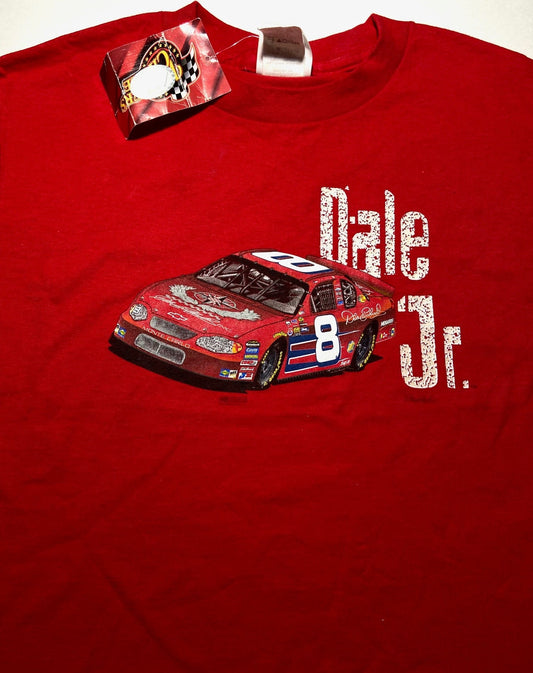 Dale Earnhardt, Jr. 2004 NASCAR Youth XL (18-20) Red NOS T-Shirt