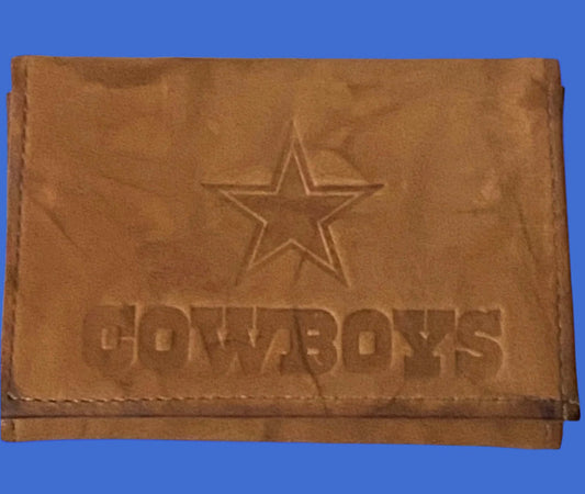 Dallas Cowboys NFL Tri-fold Used Billfold