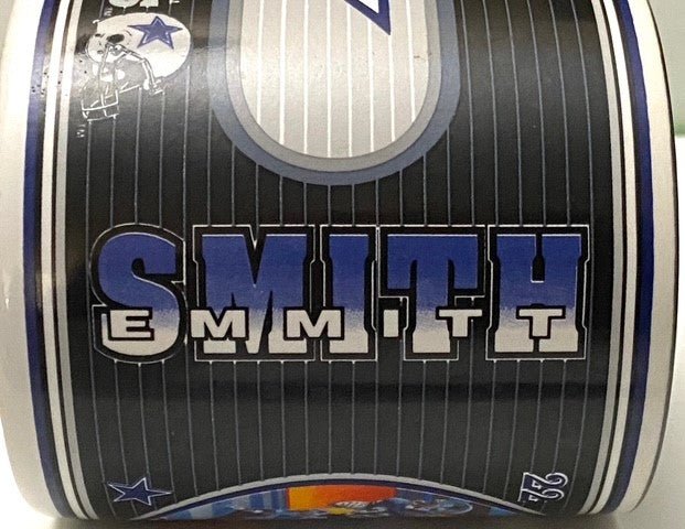 Emmitt Smith 1993 NFL Dallas Cowboys Used Coffee Mug