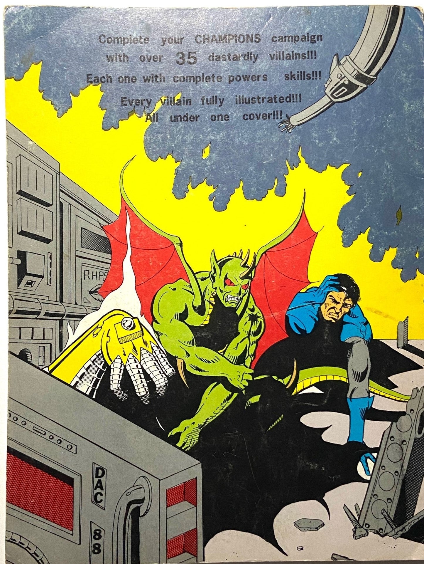 Enemies: "Supervillians for Champions" 1982