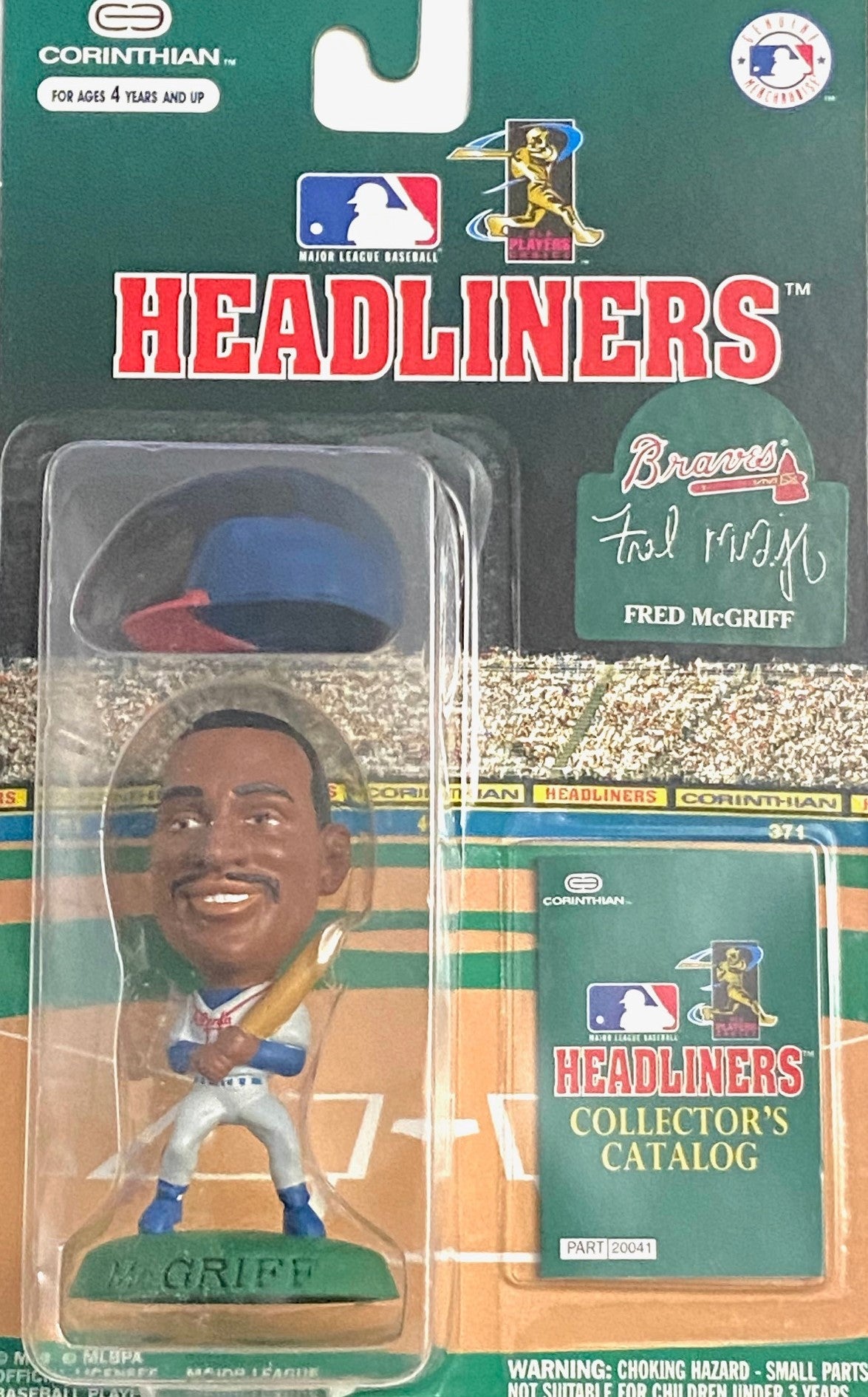 Fred McGriff 1996 MLB Atlanta Braves Headliner NOS Figurine