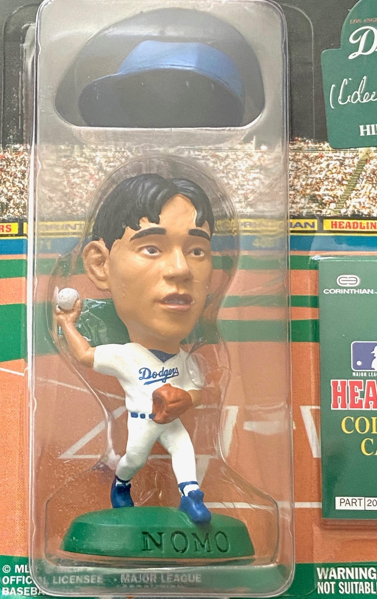 Hideo Nomo 1996 MLB Los Angeles Dodgers Headliner NOS Figurine