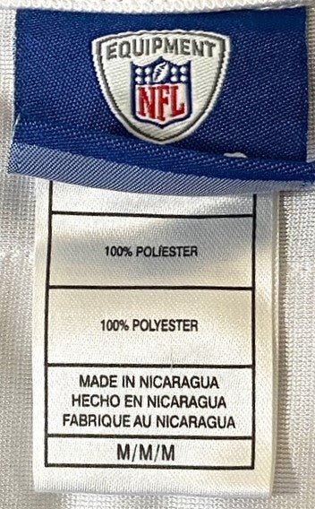 Indianapolis Colts NFL 2011 Women's Med #44 Dallas Clark Used White Jersey