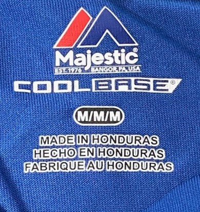 Indianapolis Colts NFL 2015 Adult Medium Blue Cool Base Used LS T-Shirt