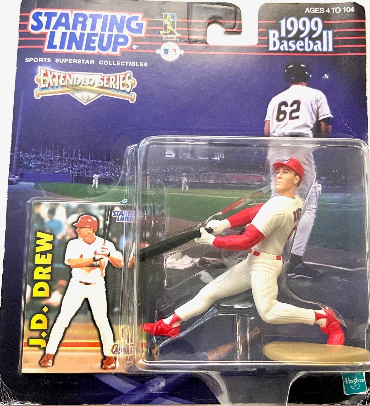 J.D. Drew 1999 MLB St. Louis Cardinals Starting Lineup NOS Figurine