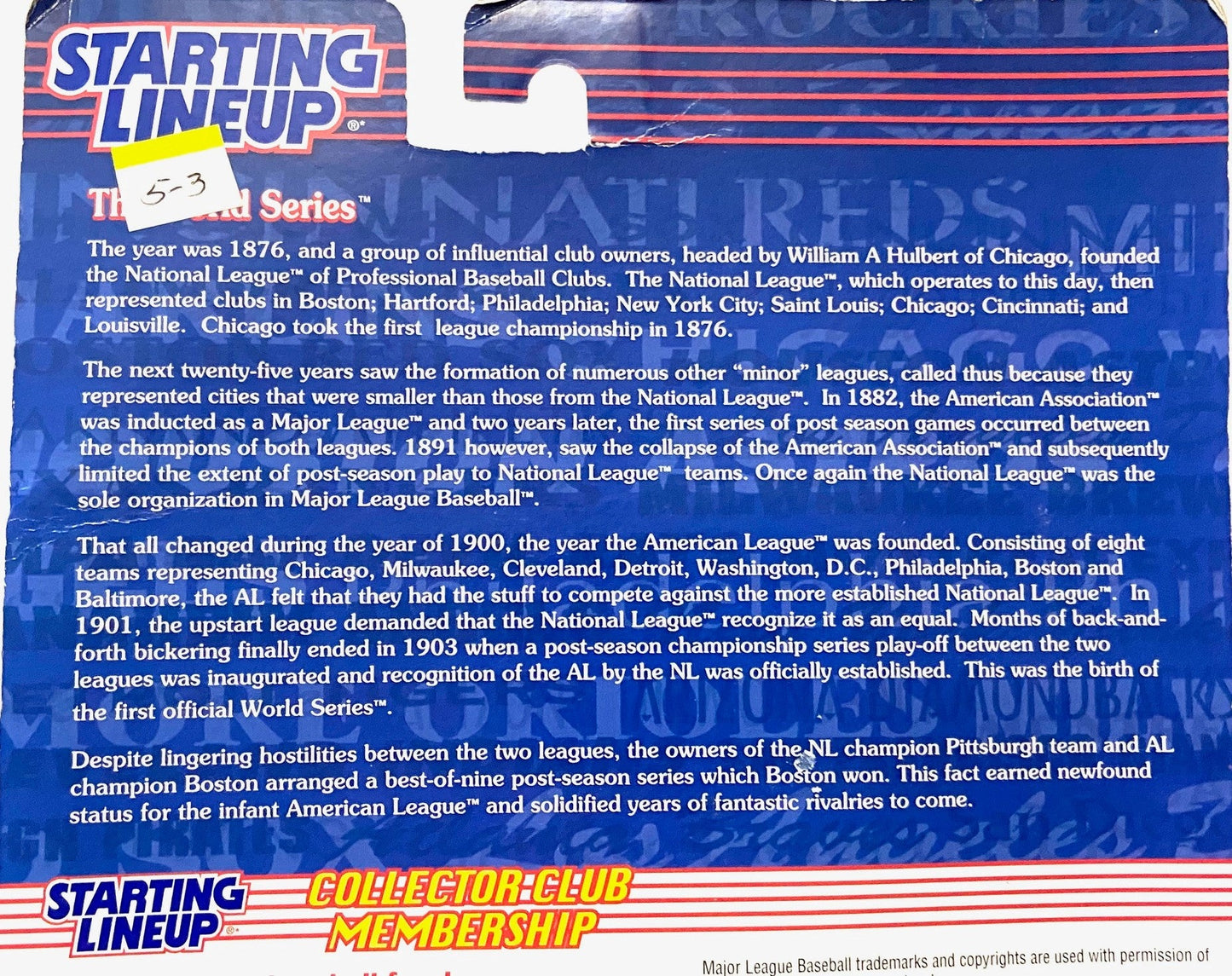 J.D. Drew 1999 MLB St. Louis Cardinals Starting Lineup NOS Figurine