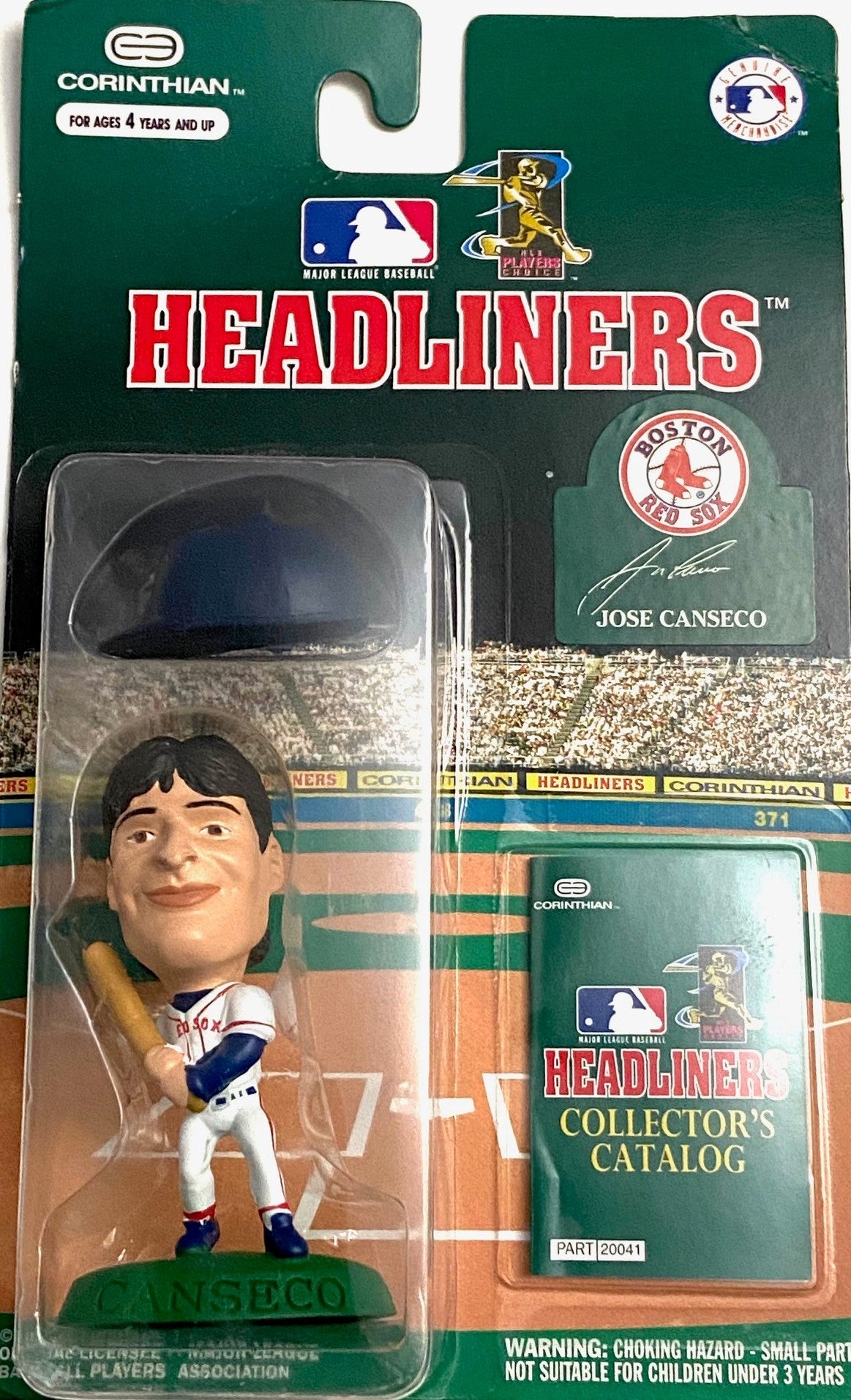 Jose Canseco 1996 MLB Boston Red Sox Headliner NOS Figurine