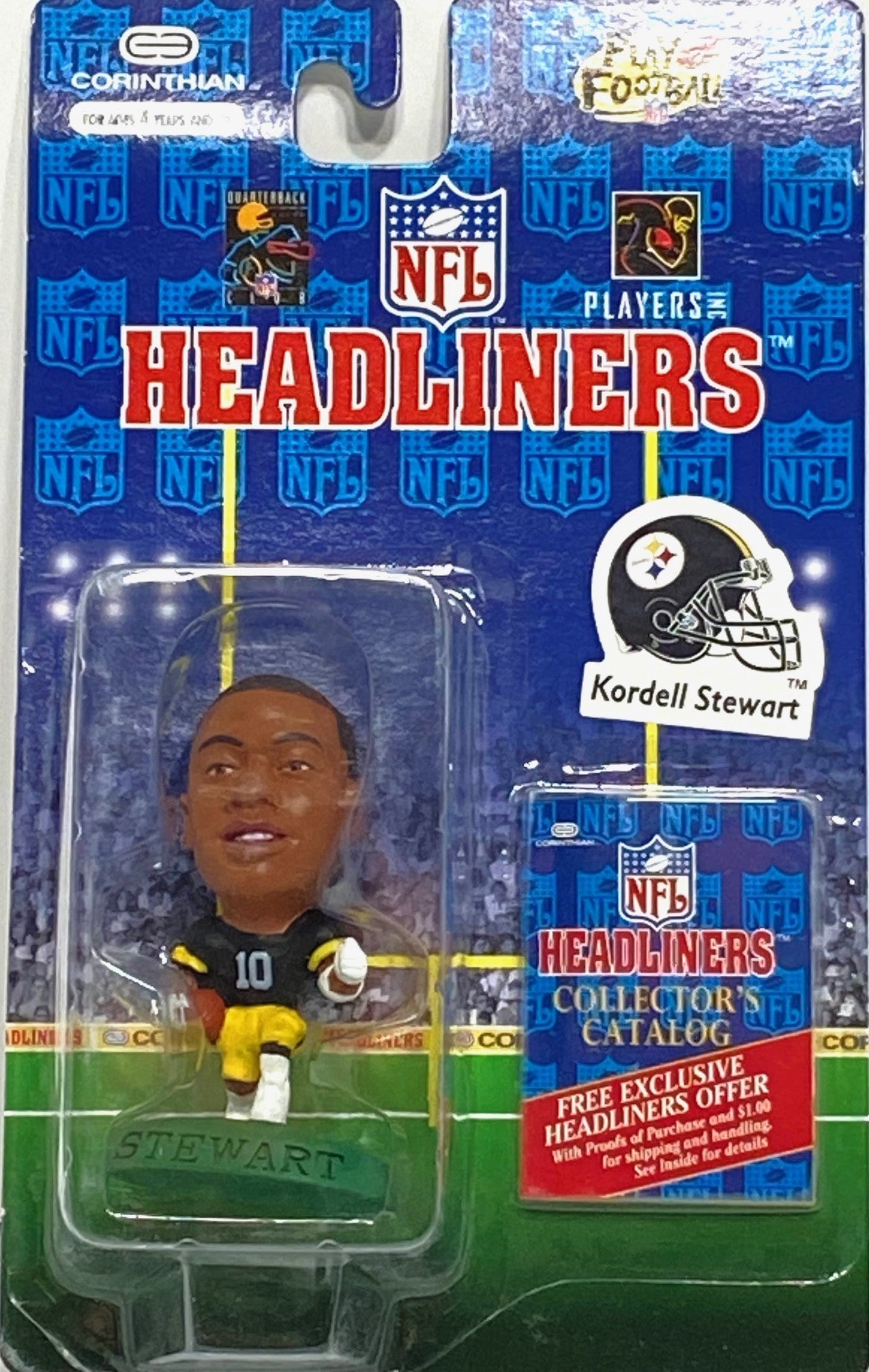 Kordell Stewart 1996 NFL Pittsburgh Steelers NOS Headliner Figurine