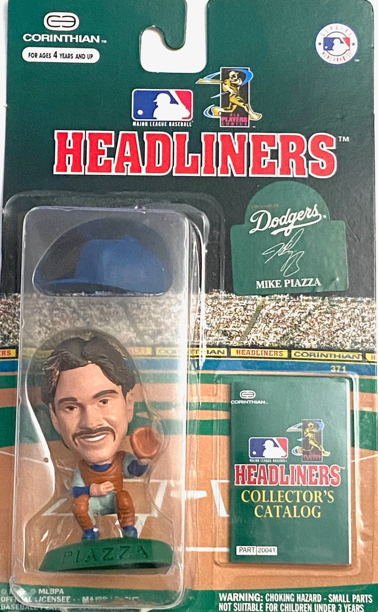 Mike Piazza 1996 MLB Los Angeles Dodgers Headliner NOS Figurine