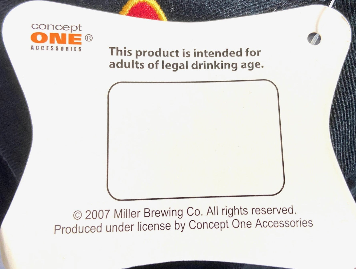Miller High Life 2007 Distressed Cotton NOS Hat