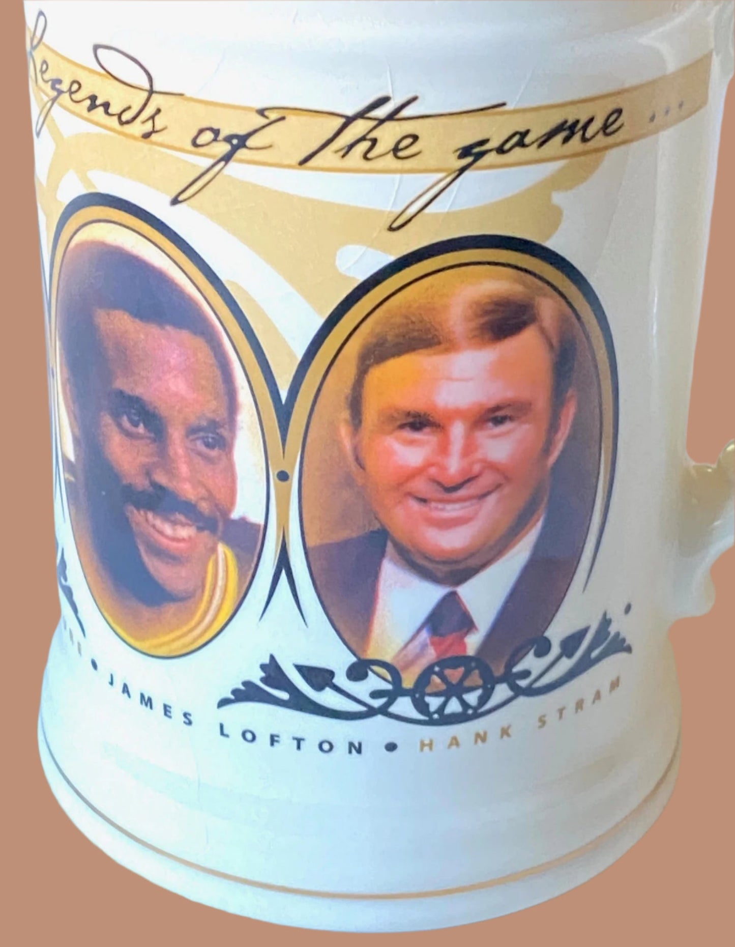 NFL 2003 Hall of Fame 8 3/4" Used Legends of the Game Stein