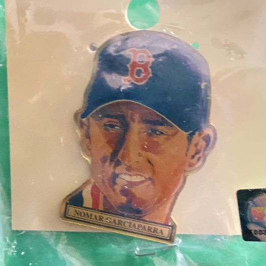 *(E6) Nomar Garciaparra Vintage 2000 MLB American League Boston Red Sox NOS Pin
