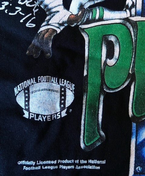 Philadelphia Eagles NFL "Philly D" XL Green NOS T-Shirt