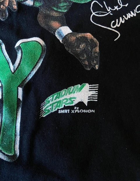 Philadelphia Eagles NFL "Philly D" XL Green NOS T-Shirt