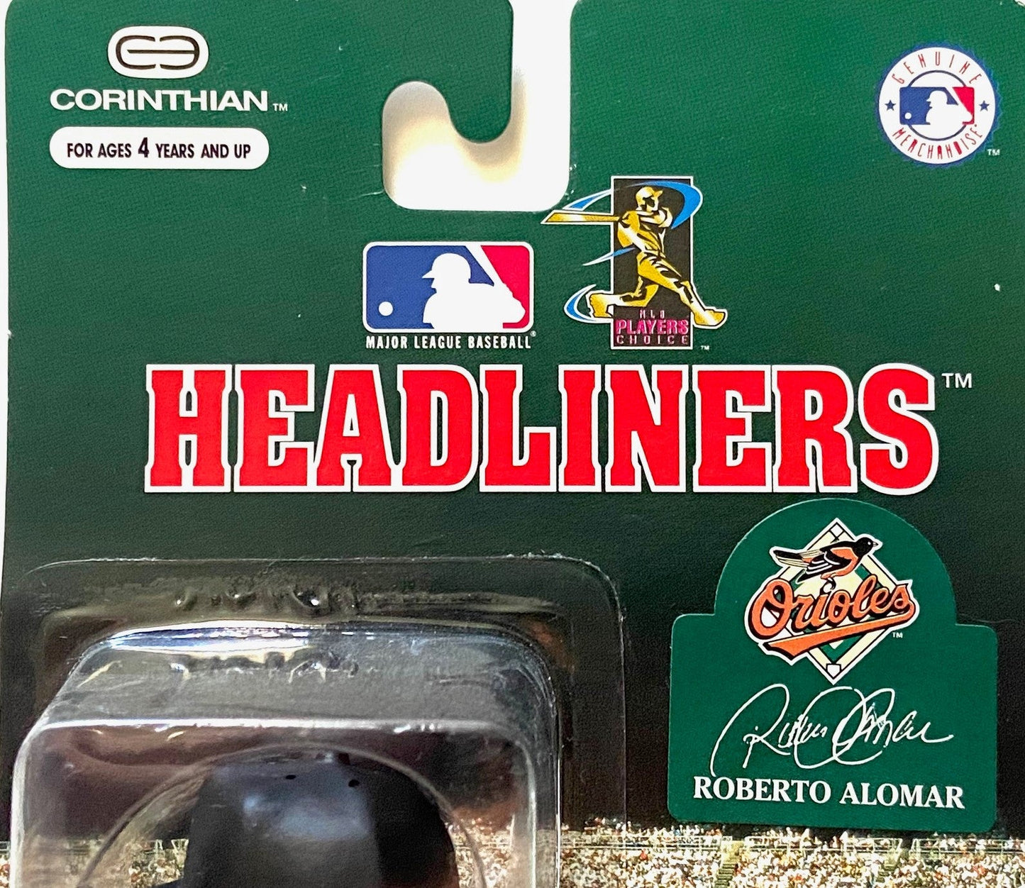 Roberto Alomar 1996 MLB Baltimore Orioles NOS Headliner Figurine