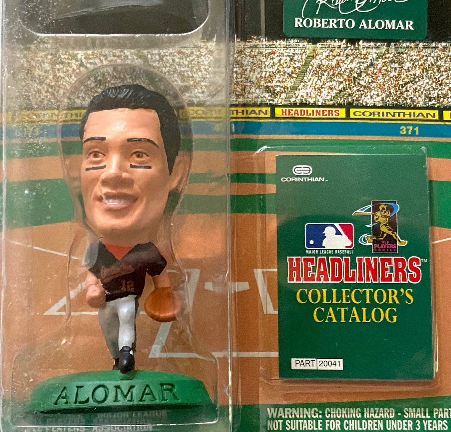 Roberto Alomar 1996 MLB Baltimore Orioles NOS Headliner Figurine