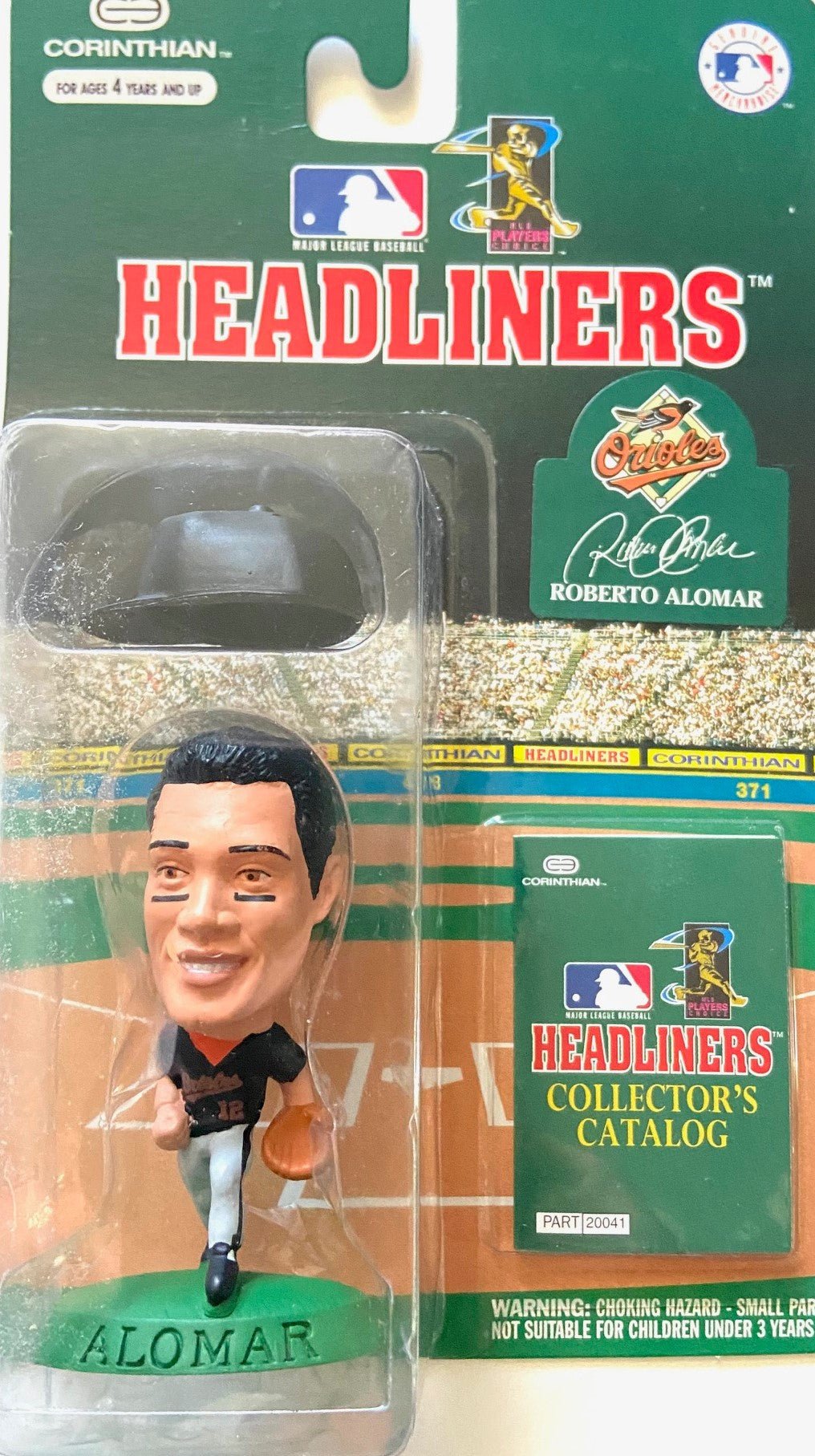 Roberto Alomar 1996 MLB Baltimore Orioles NOS Headliner Figurine