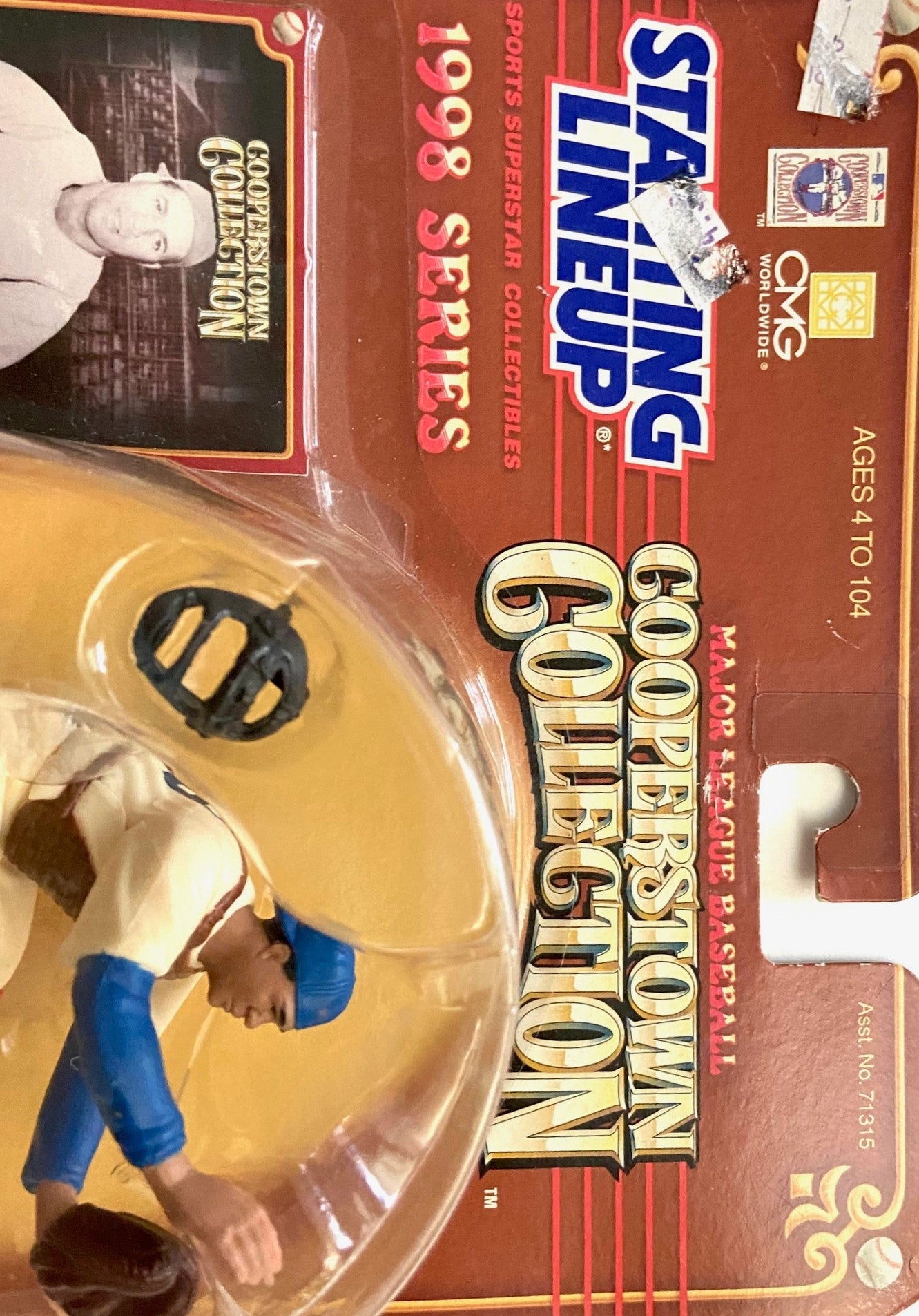 Roy Campanella 1998 Cooperstown Collection MLB Starting Lineup NOS Figurine