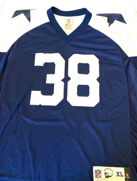 Roy Williams NFL Dallas Cowboys 2008 Polyester Print XL Used Throwback Jersey