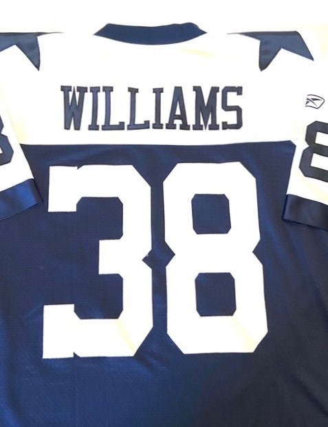 Roy Williams NFL Dallas Cowboys 2008 Polyester Print XL Used Throwback Jersey