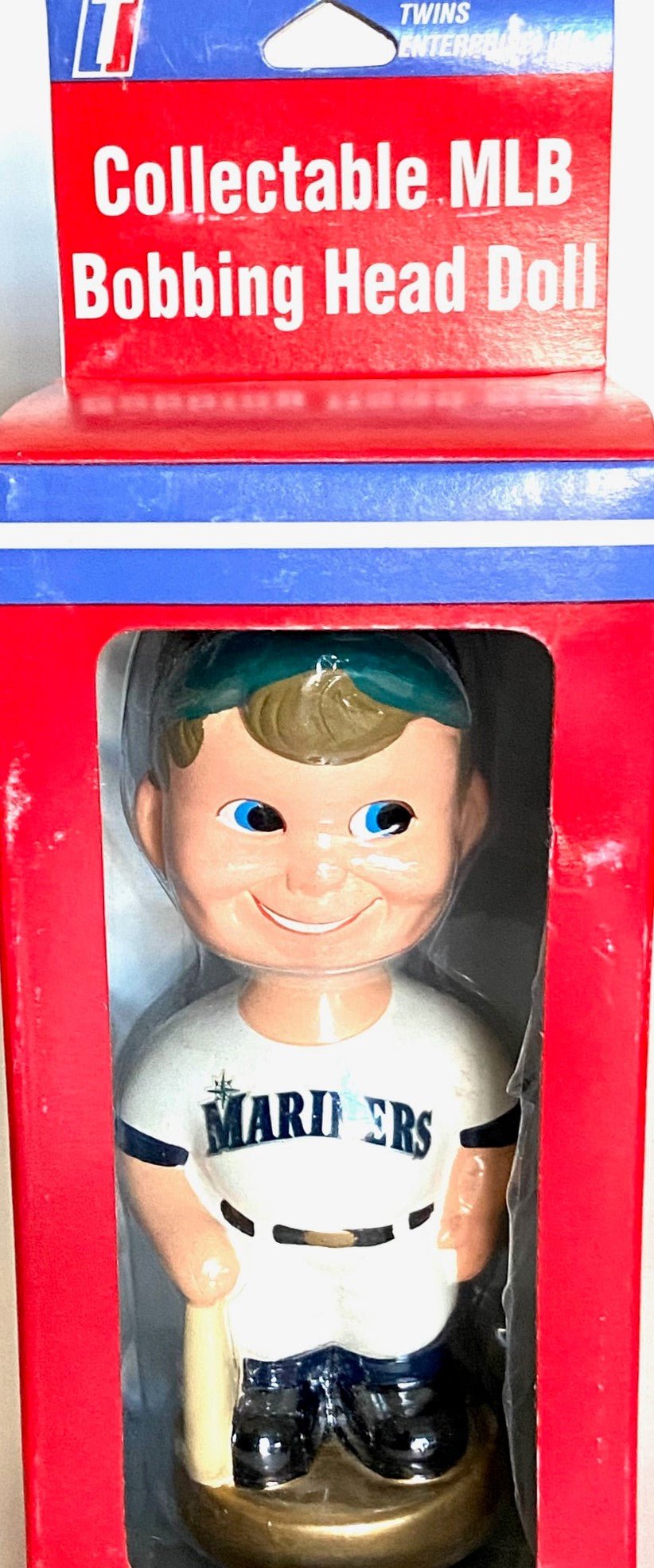 Seattle Mariners 2002 MLB "Boy" NOS Bobblehead w/Blemishes