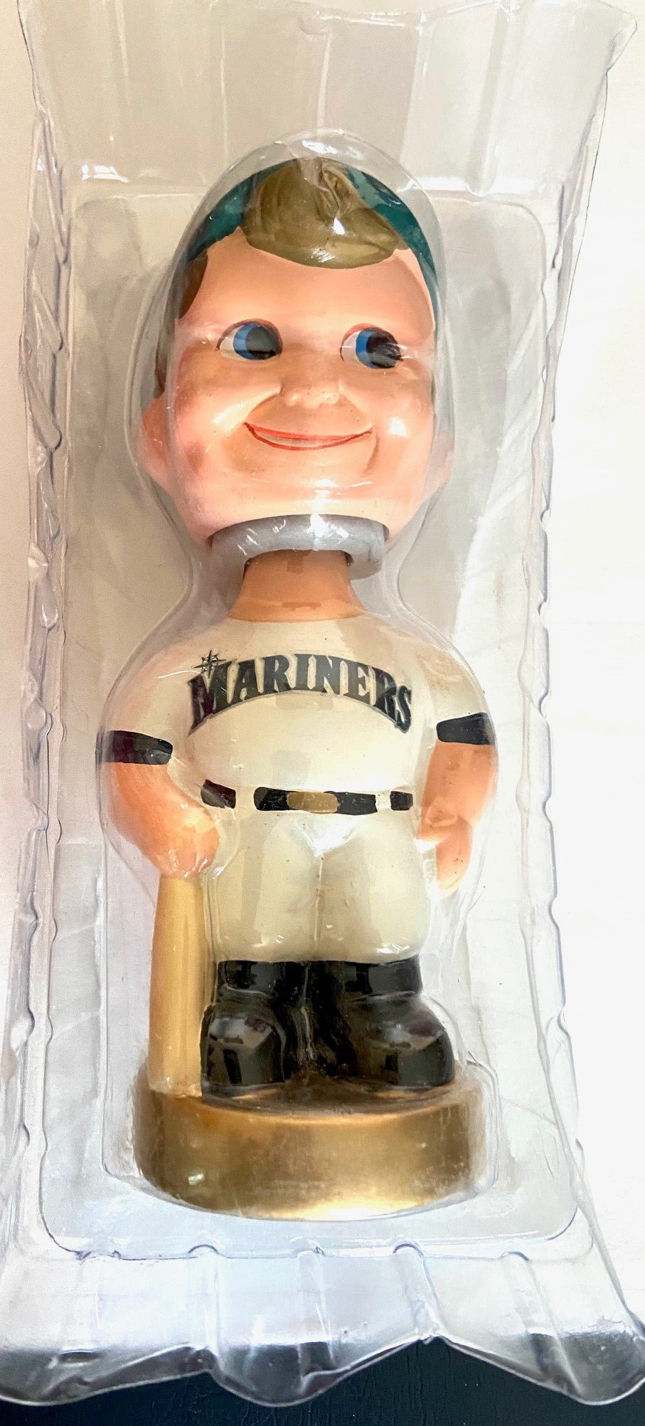 Seattle Mariners 2002 MLB "Boy" NOS Bobblehead w/Blemishes