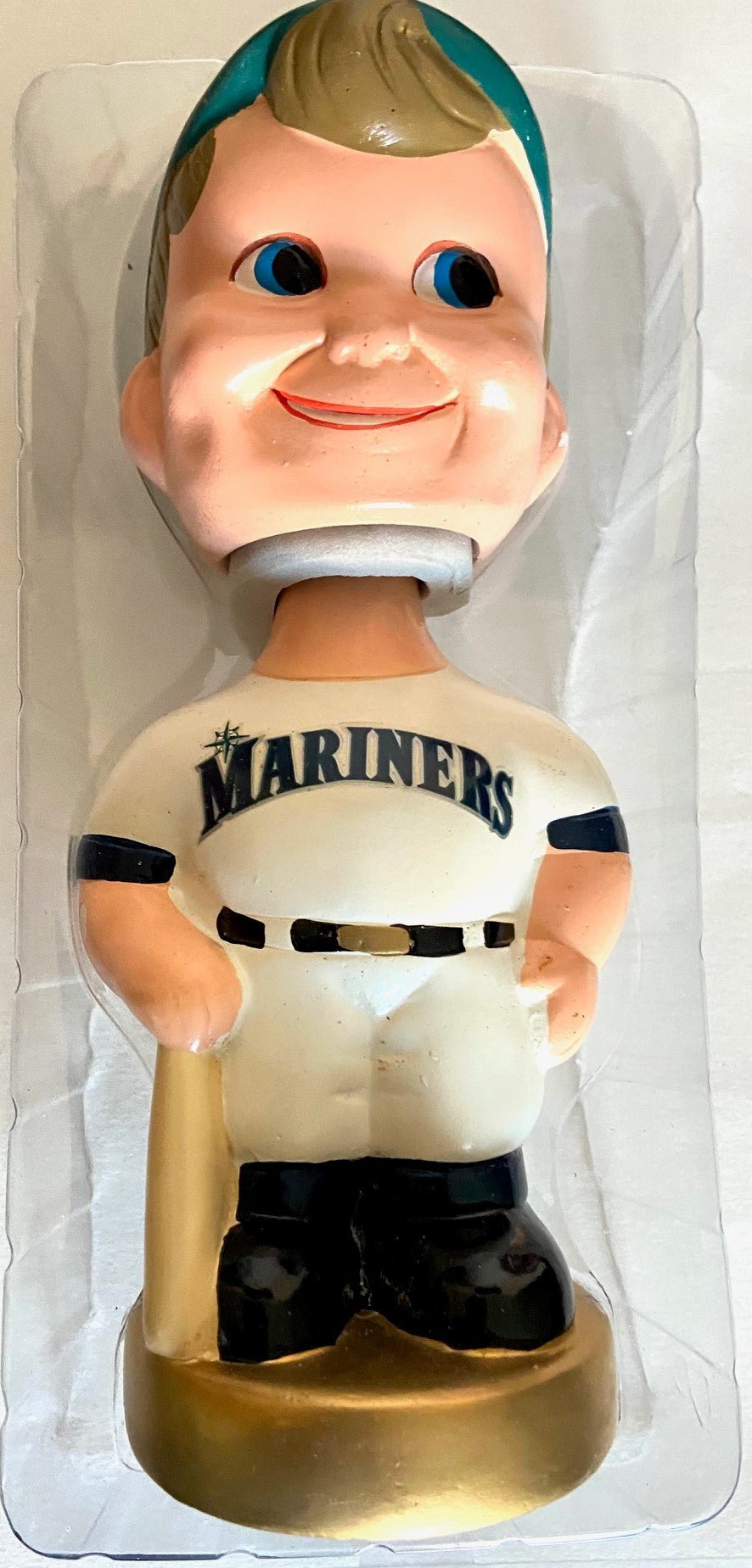 Seattle Mariners 2002 MLB "Boy" NOS Bobblehead w/Blemishes