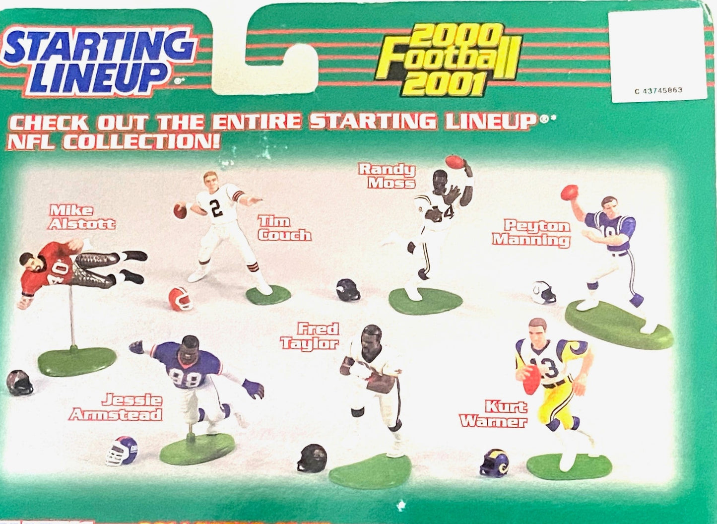Takeo Spikes 2000-01 NFL Cincinnati Bengals Starting Lineup NOS Figurine