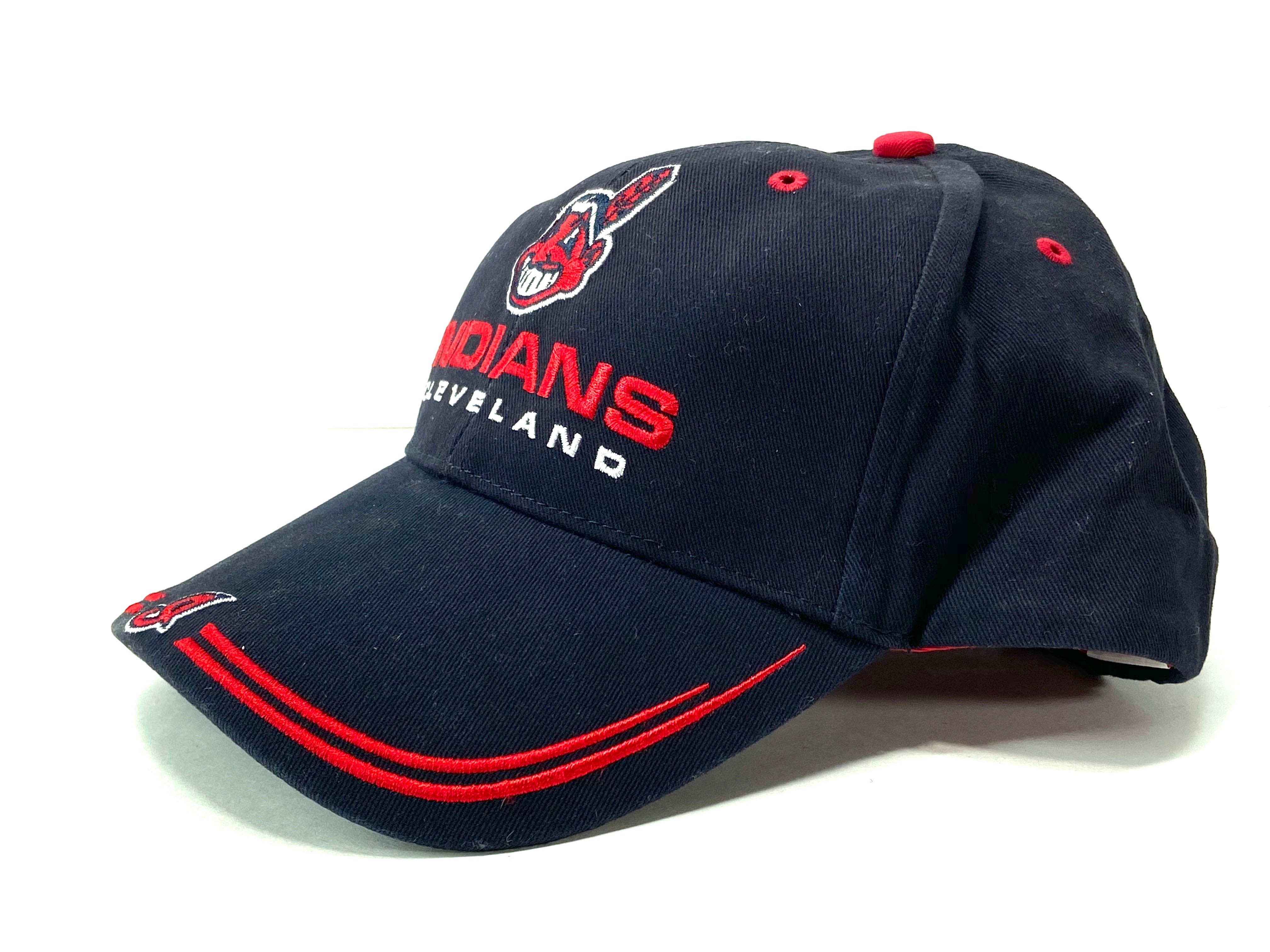 Cleveland Indians Vintage MLB 15% Wool Wahoo Hat By Twins