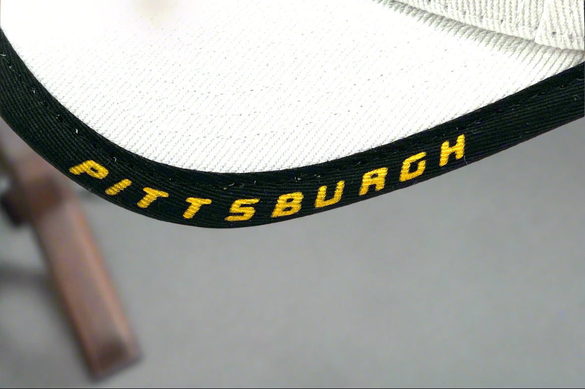 Pittsburgh Pirates MLB Vintage Black Trim Cotton NOS Ball Cap