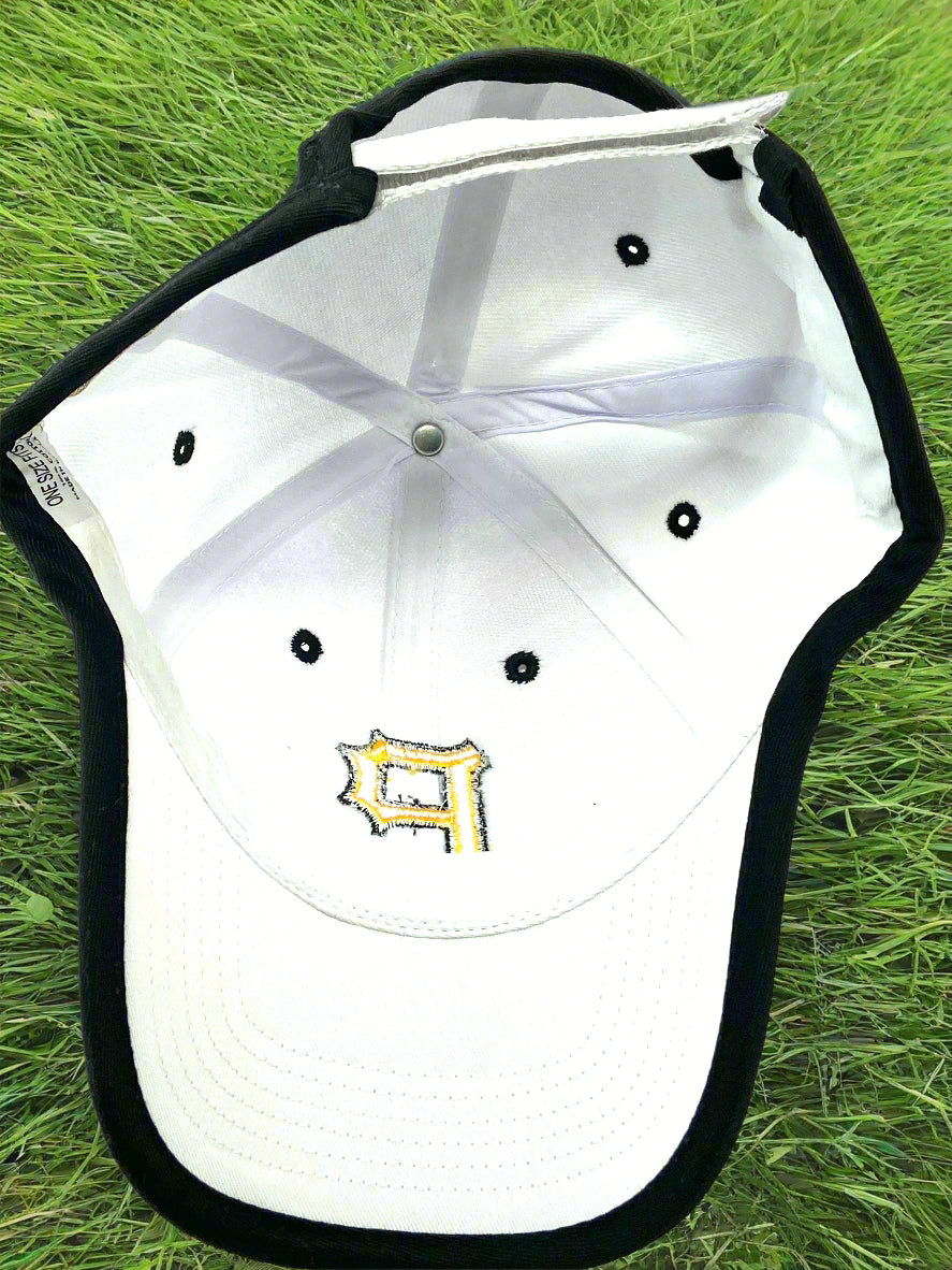 Pittsburgh Pirates MLB Vintage Black Trim Cotton NOS Ball Cap