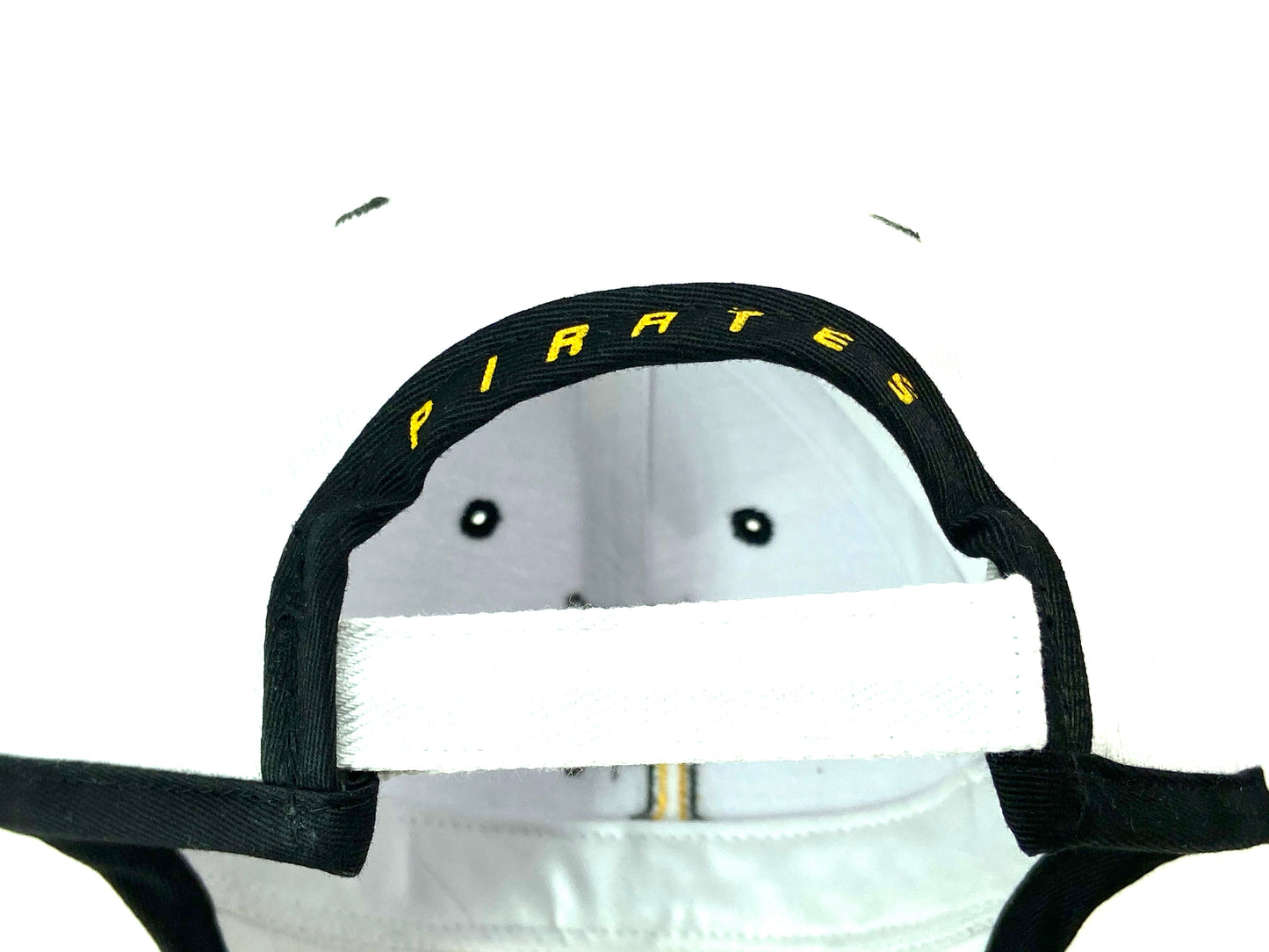Pittsburgh Pirates MLB Vintage Black Trim Cotton NOS Ball Cap