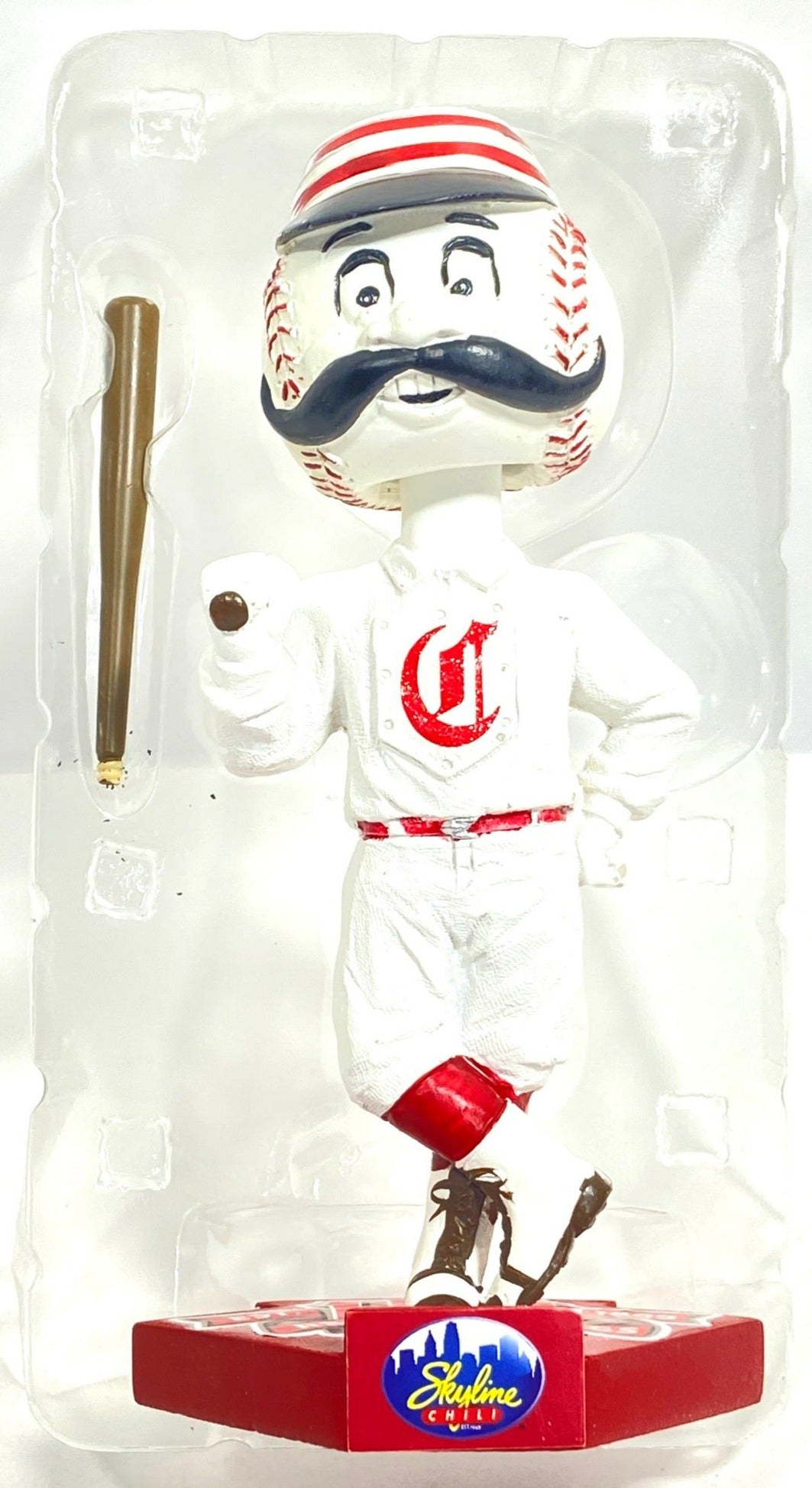Cincinnati Red Stockings 2019 MLB "Mr. Redlegs" Used Bobblehead