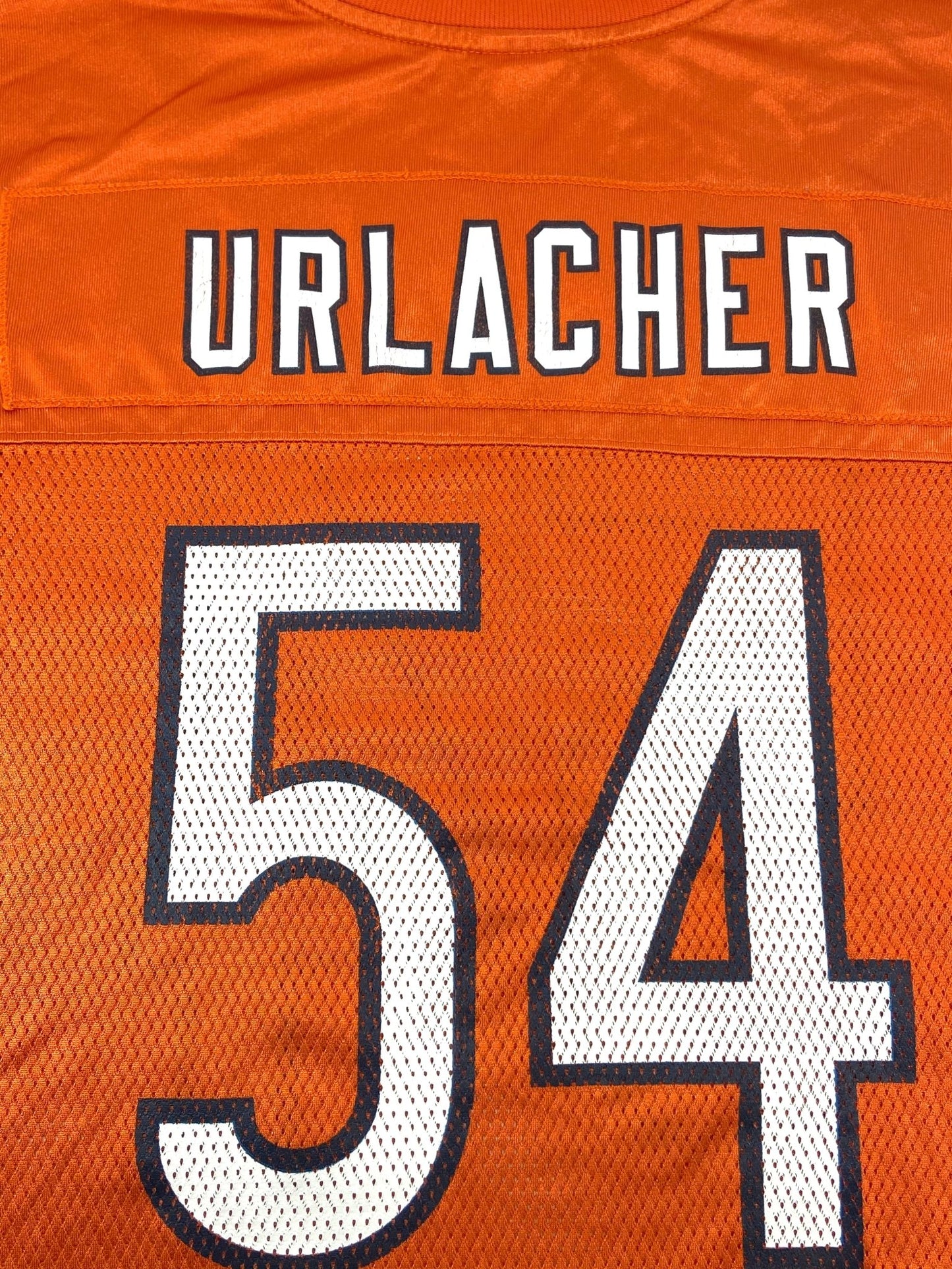 Brian Urlacher NFL Chicago Bears #54 Size Medium Print Used Jersey