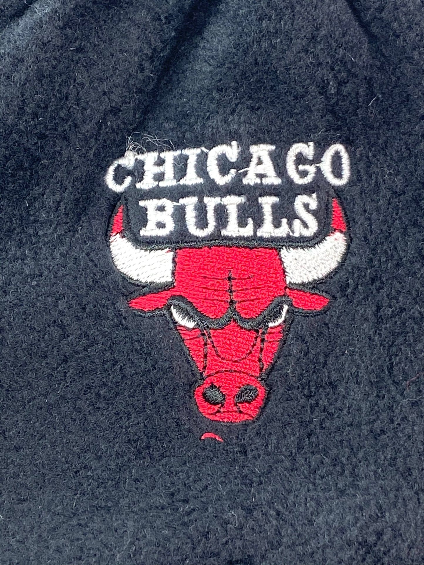 Chicago Bulls Vintage NBA Men's Black Fleece NOS Gloves