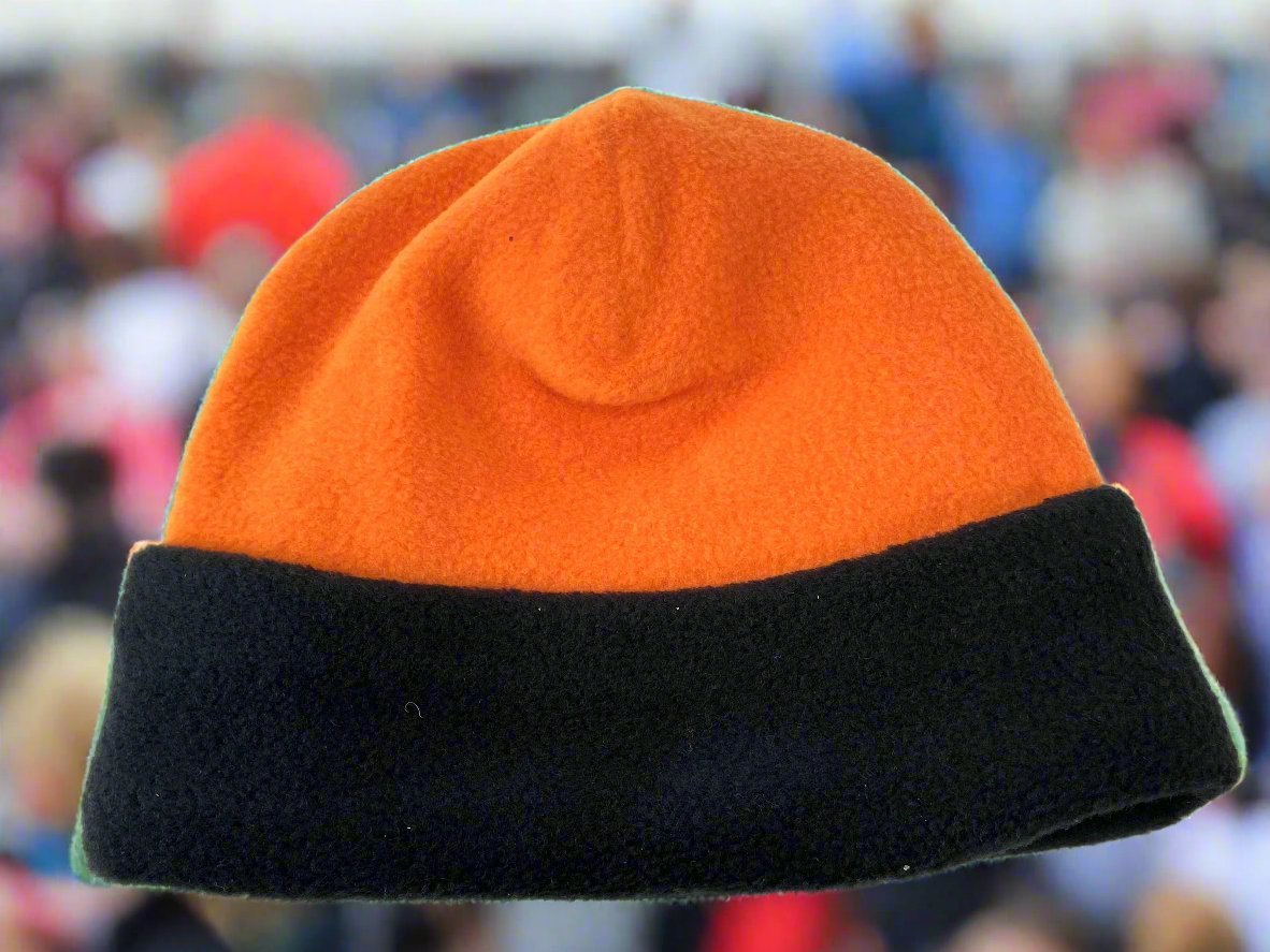 Cincinnati Bengals Vintage Late '90s NFL Adult and Youth Fleece NOS Logo Knit Hat