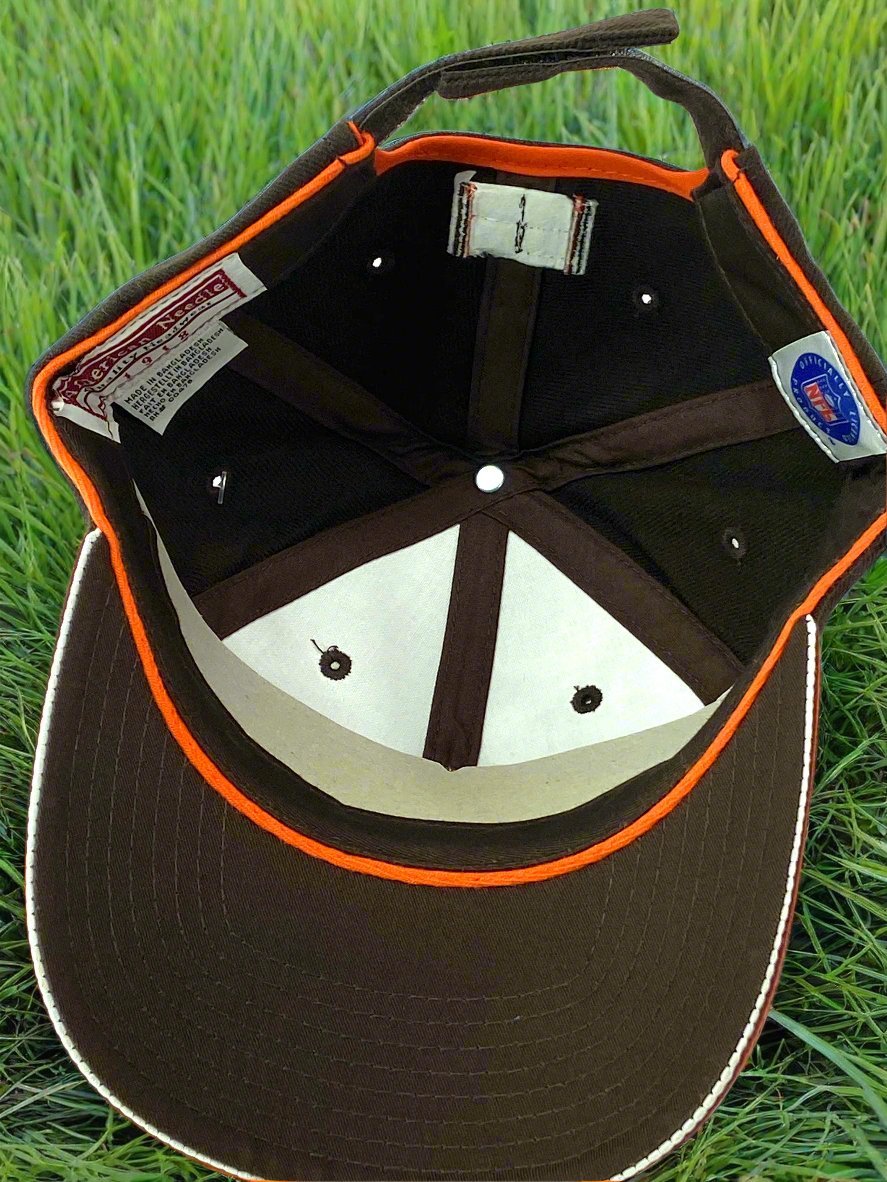 Cleveland Browns Vintage 1999 NFL 20% Wool Block "BROWNS" NOS Cap