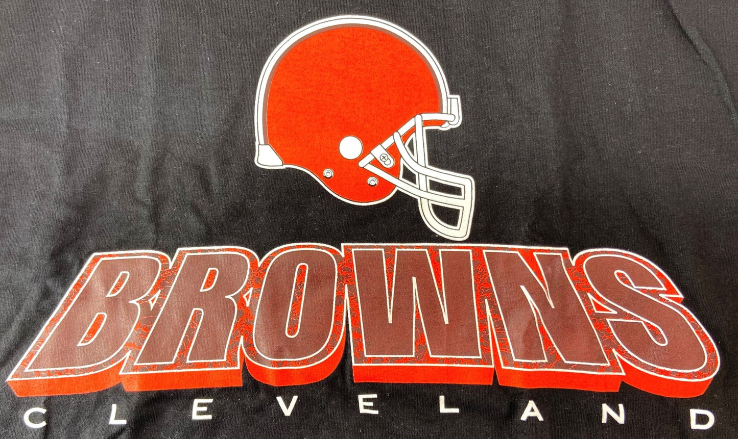 Cleveland Browns Vintage 1999 NFL Black NOS T-Shirt