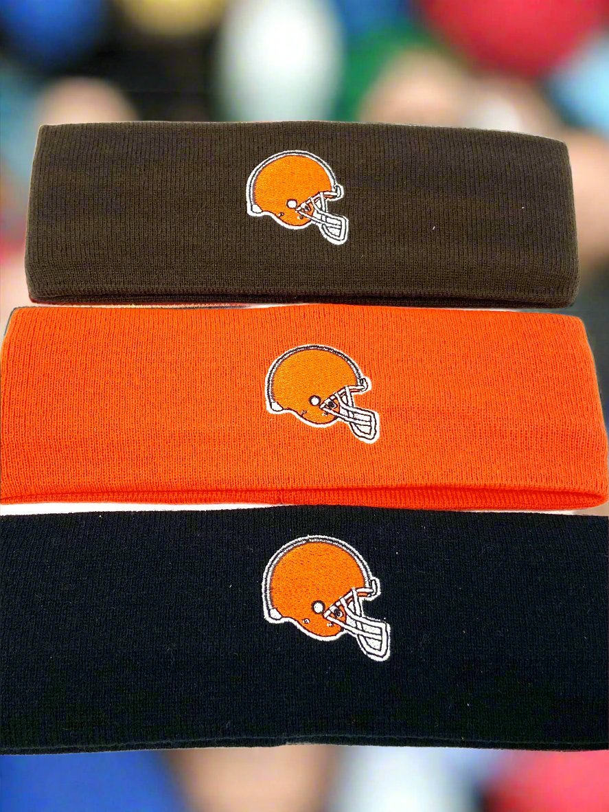 Cleveland Browns Vintage NFL Late '90s NOS Stretch Headband