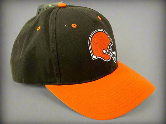 Cleveland Browns Vintage Late '90s NFL Team Color NOS Cotton/Poly Snapback