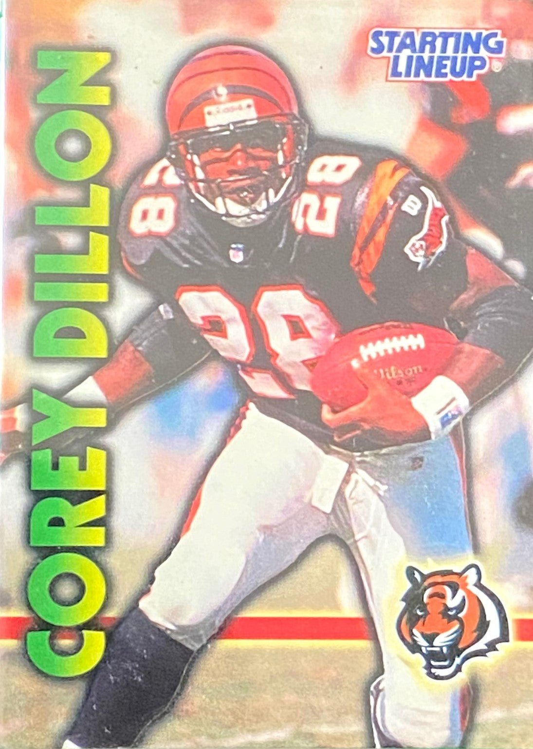 Corey Dillon 1999-2000 NFL Cincinnati Bengals Starting Lineup NOS Figurine