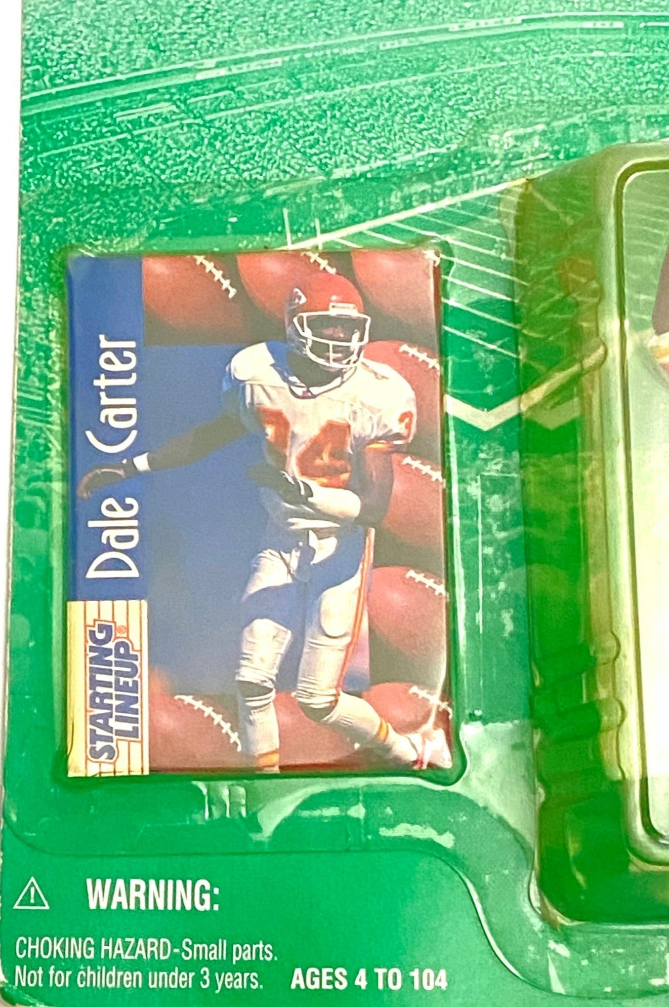 Dale Carter 1997 Kansas City Chiefs NFL Starting Lineup NOS Figurine