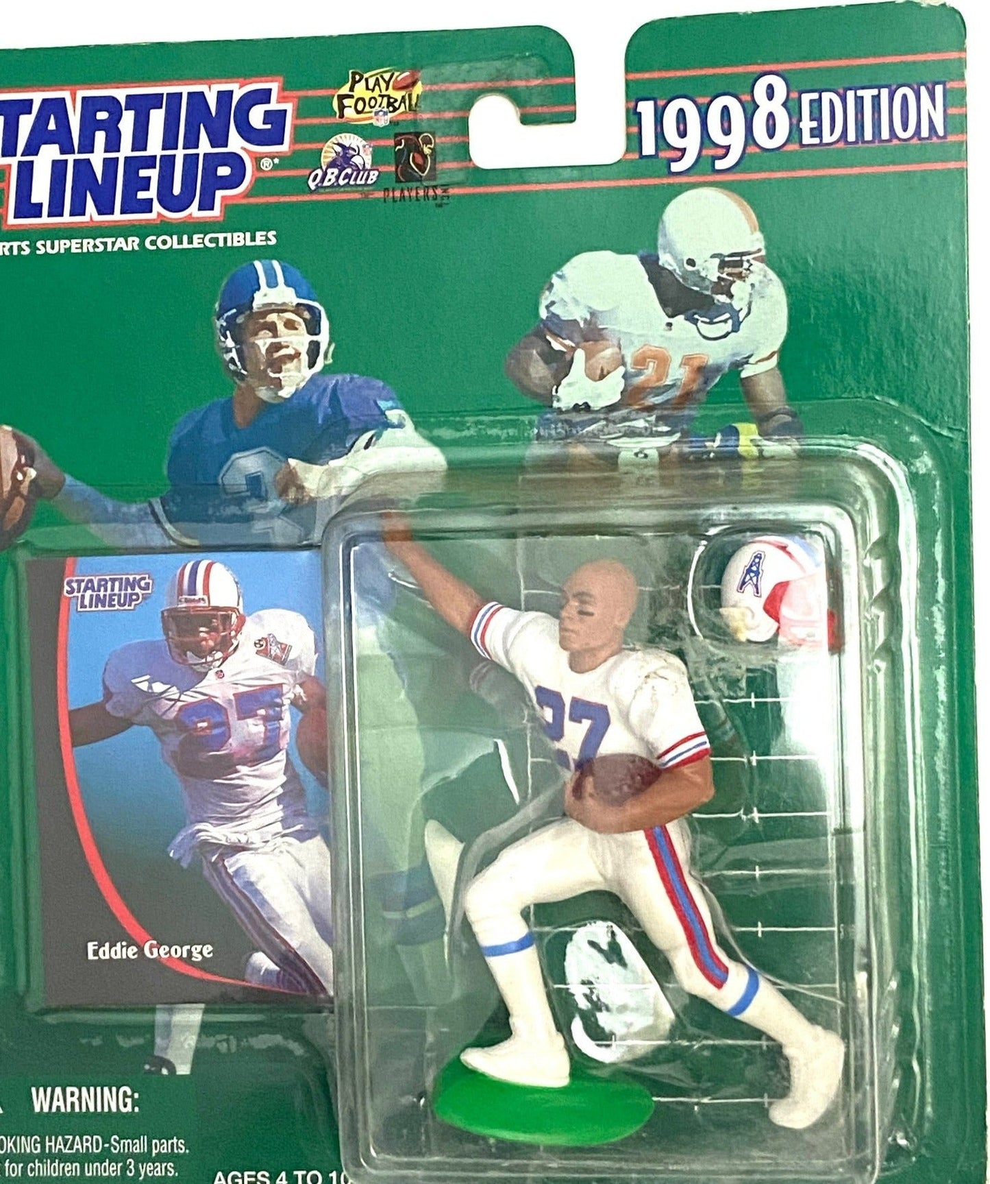 Eddie George 1998 Tennessee Oilers NFL Starting Lineup NOS Figurine