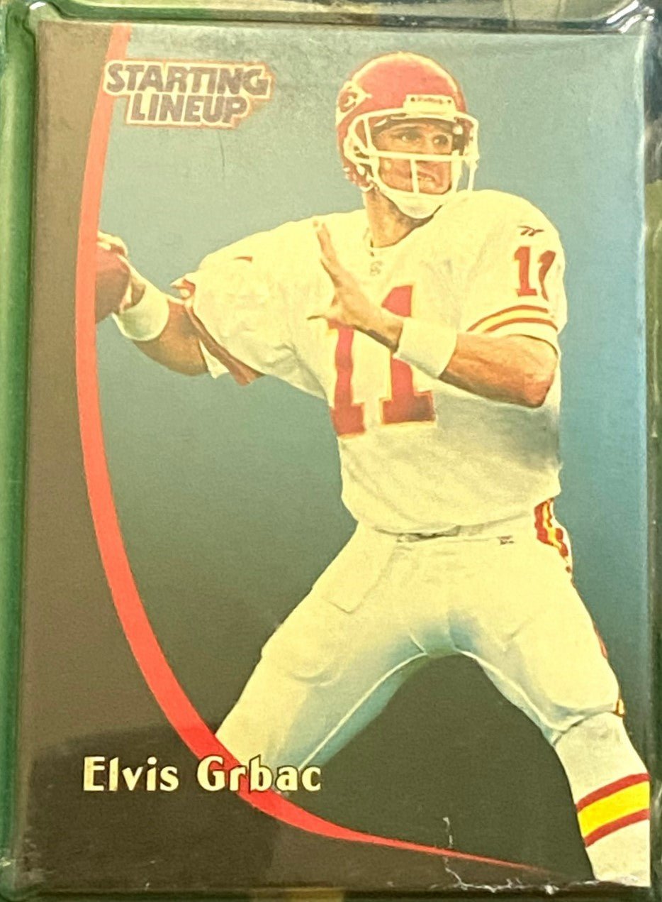 Elvis Grbac 1998 NFL Kansas City Chiefs Starting Lineup NOS Figurine