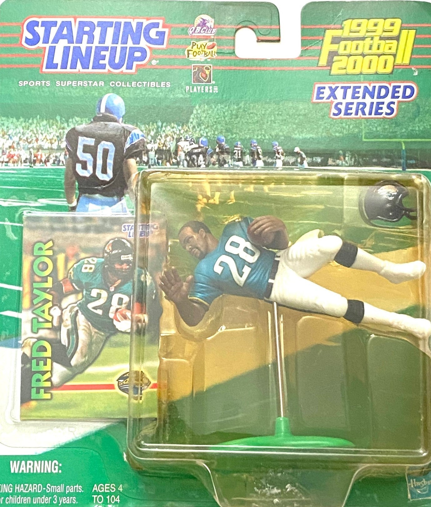 Fred Taylor 1999-2000 NFL Jacksonville Jaguars Starting Lineup NOS Figurine