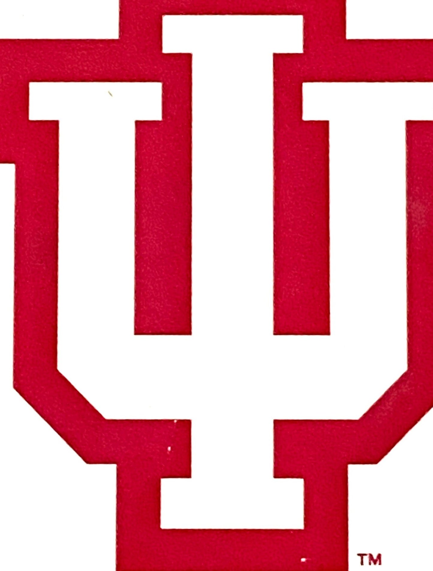Indiana Hoosiers NCAA Solid Used Coaster With Logo